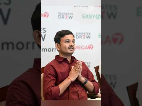 Dubai: Indian🇮🇳 driver Ajay ogula wins Rs 33 crore lottery prize in Emirates Draw#trendingshorts