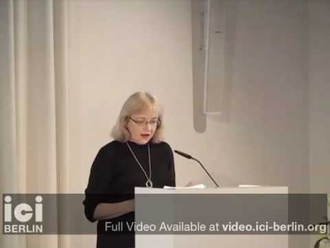 Renata Salecl on Violence & Identity at ICI Berlin 2012
