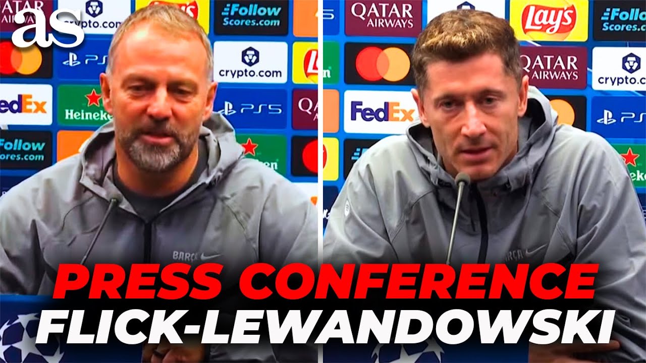 Hansi Flick and Robert Lewandowski Full Press Conference Ahead of Brugge vs. FC Barcelona