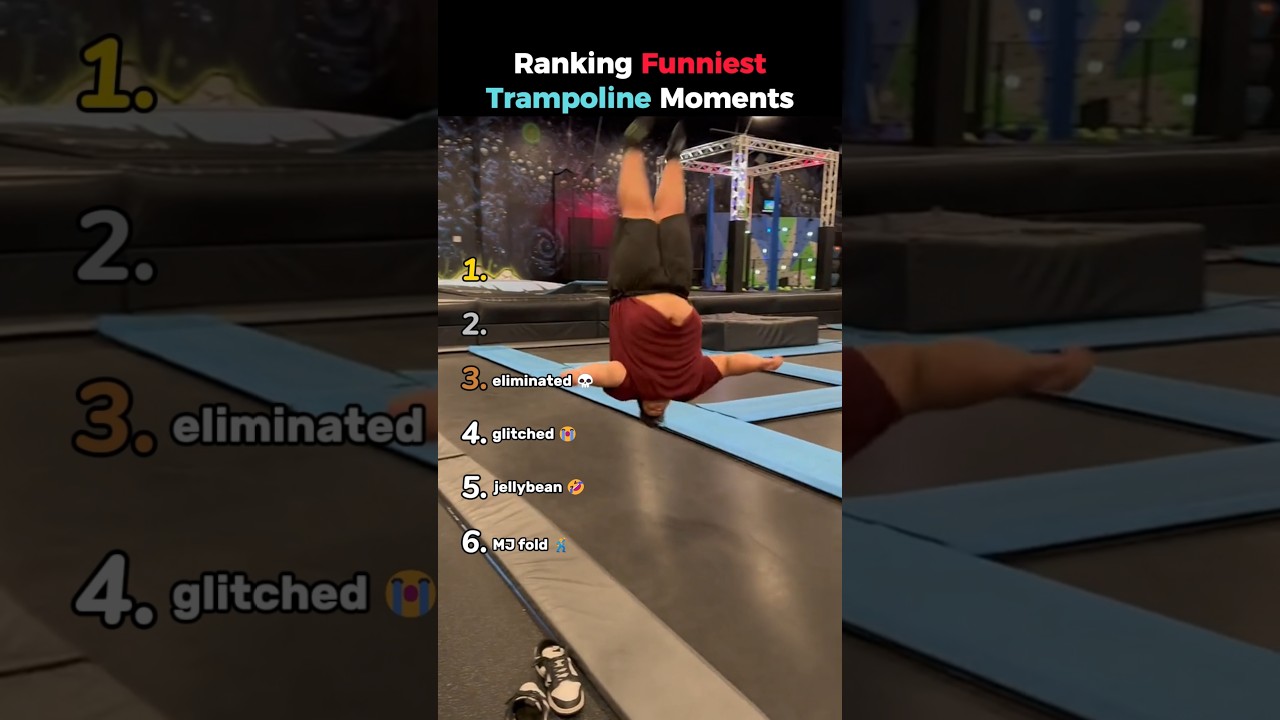 Top Funny Trampoline Moments π