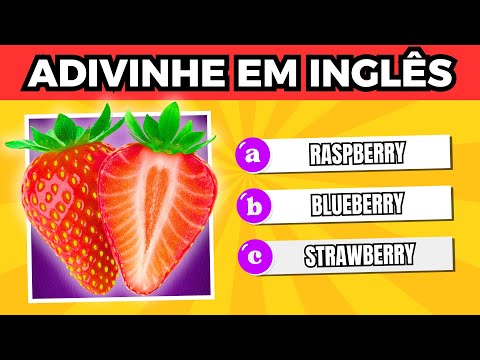 Teste seus Conhecimentos de Inglês 🇺🇸 | Quiz de Inglês | Detona Quiz