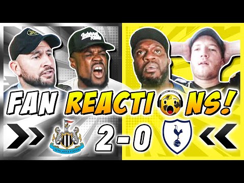 Tottenham Fans GUTTED 🤣 Reactions to Newcastle 2-0 Tottenham | Carabao Cup Fan Reactions