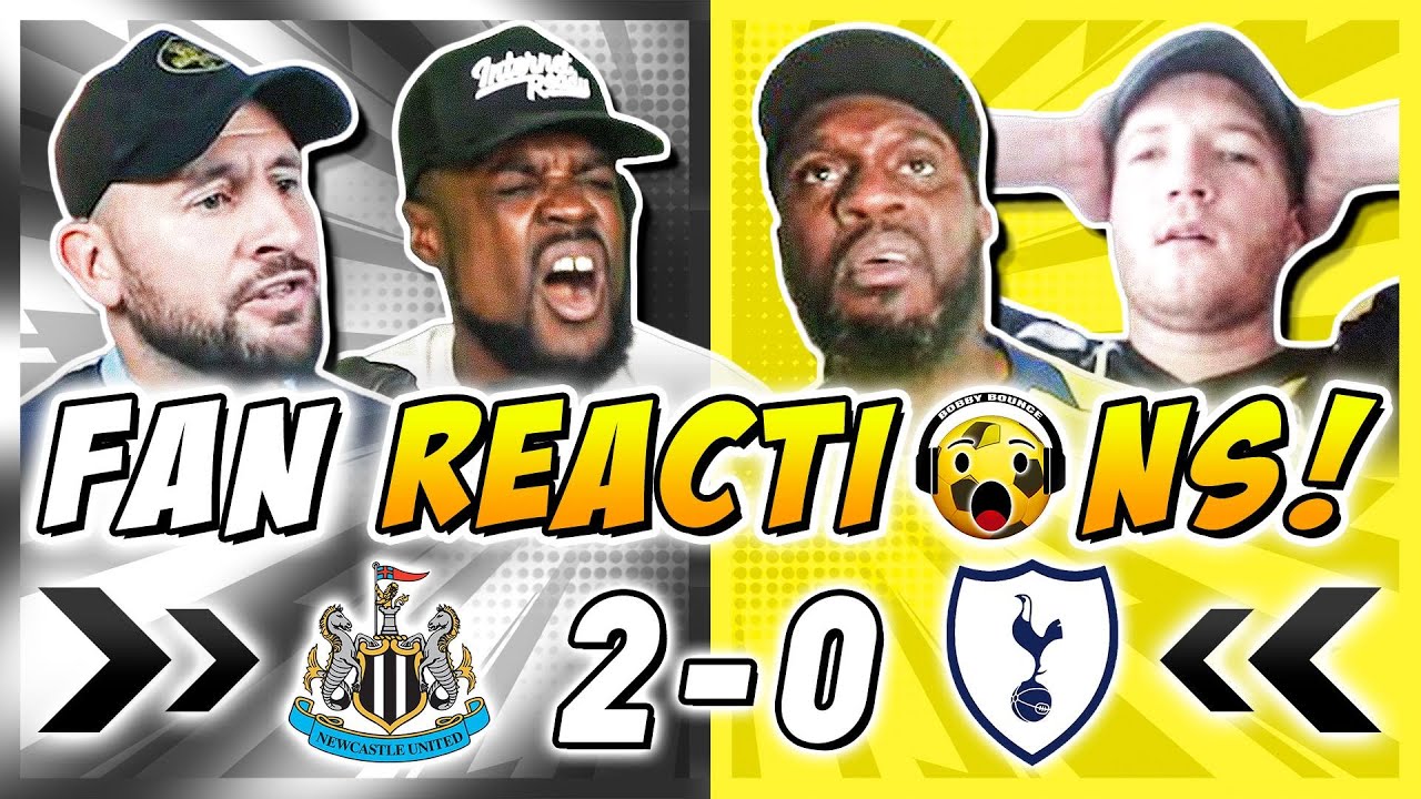Tottenham Fans Devastated! 😂 Reactions to Newcastle's 2-0 Victory in Carabao Cup