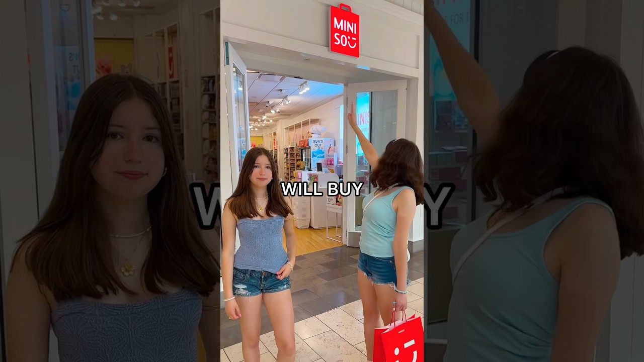 MY SISTER BUYS ME EVERY MYSTERY BOX at Miniso! 😱😳🛍️ *Labubu Shopping Challenge*