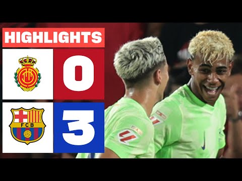 RCD MALLORCA 0 - 3 FC BARCELONA | RESUMEN LALIGA EA SPORTS