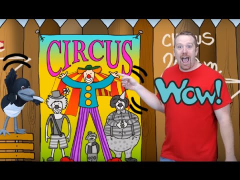 Funny Clown Steve | Kids' English Story 🤡