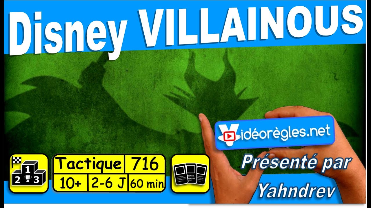Vidéorègle 2K Disney Villainous 🎲