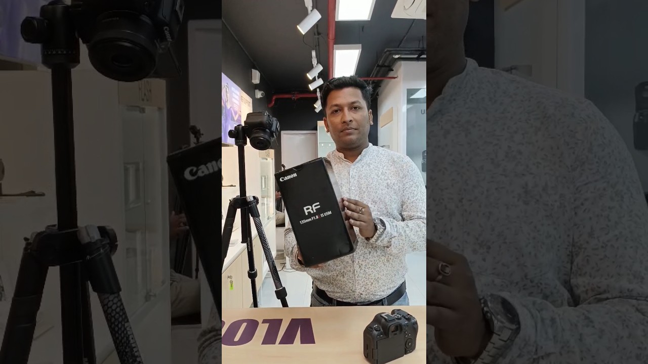 Canon RF135mm F/1.8L IS USM Unboxing 📸