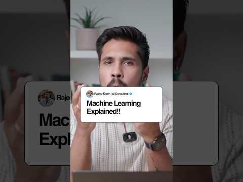 Machine Learning Explained! Types of Machine Learning? #machinelearning #ai