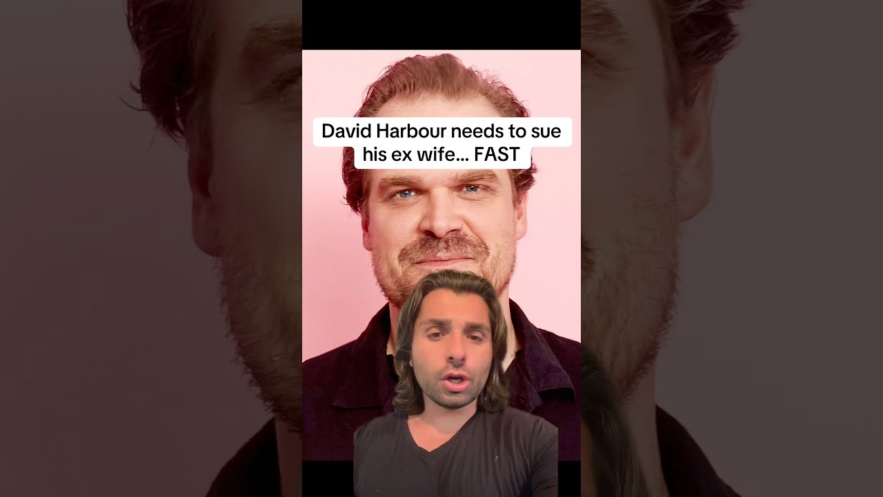 David Harbour Urgently Considers Legal Action Against Ex Wife โ๏ธ