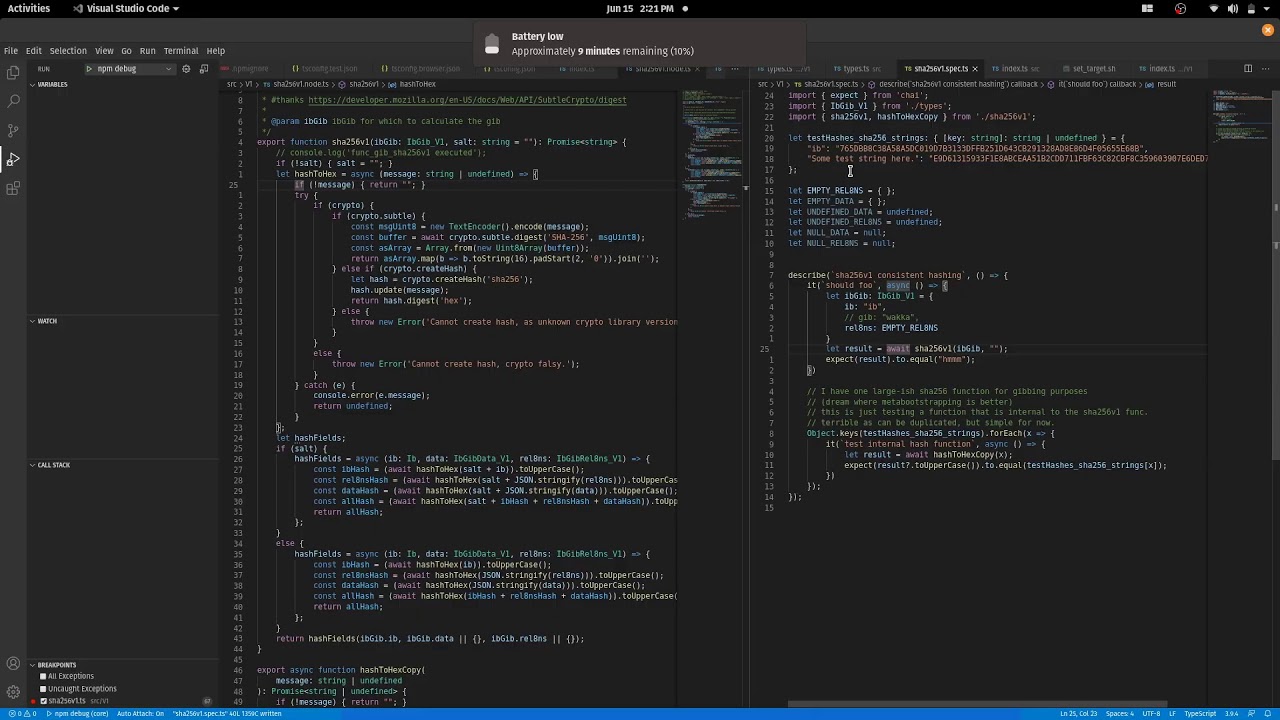 ibgib TypeScript Live Coding: Keep Believin' 5