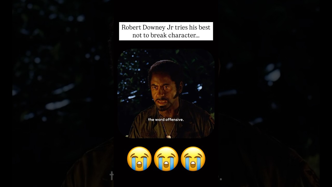 Robert Downey Jr. Breaks Character 😂