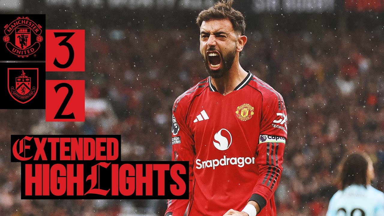 +3 Points at Old Trafford! ⚽ | Man Utd vs Burnley Highlights