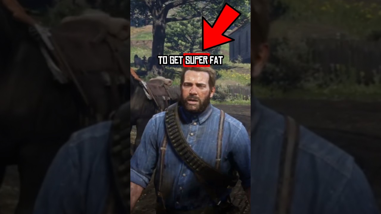 How Long Does It Take to Get Super Fat in RDR2? 🍔