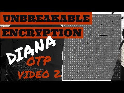 Diana OTP: Easy Letter-Based One Time Pad 🔐