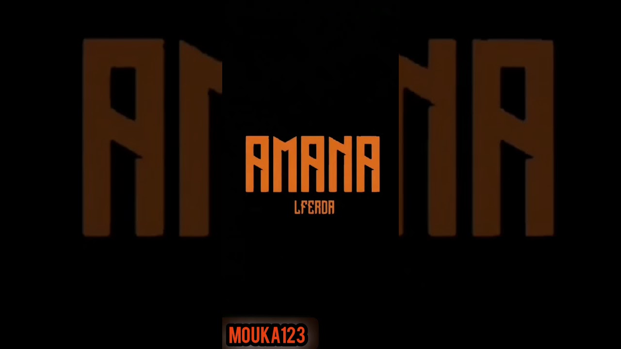 Découvrez le 6ème extrait d'AMANA par lferda - Une touche exclusive de chbk music 🎶