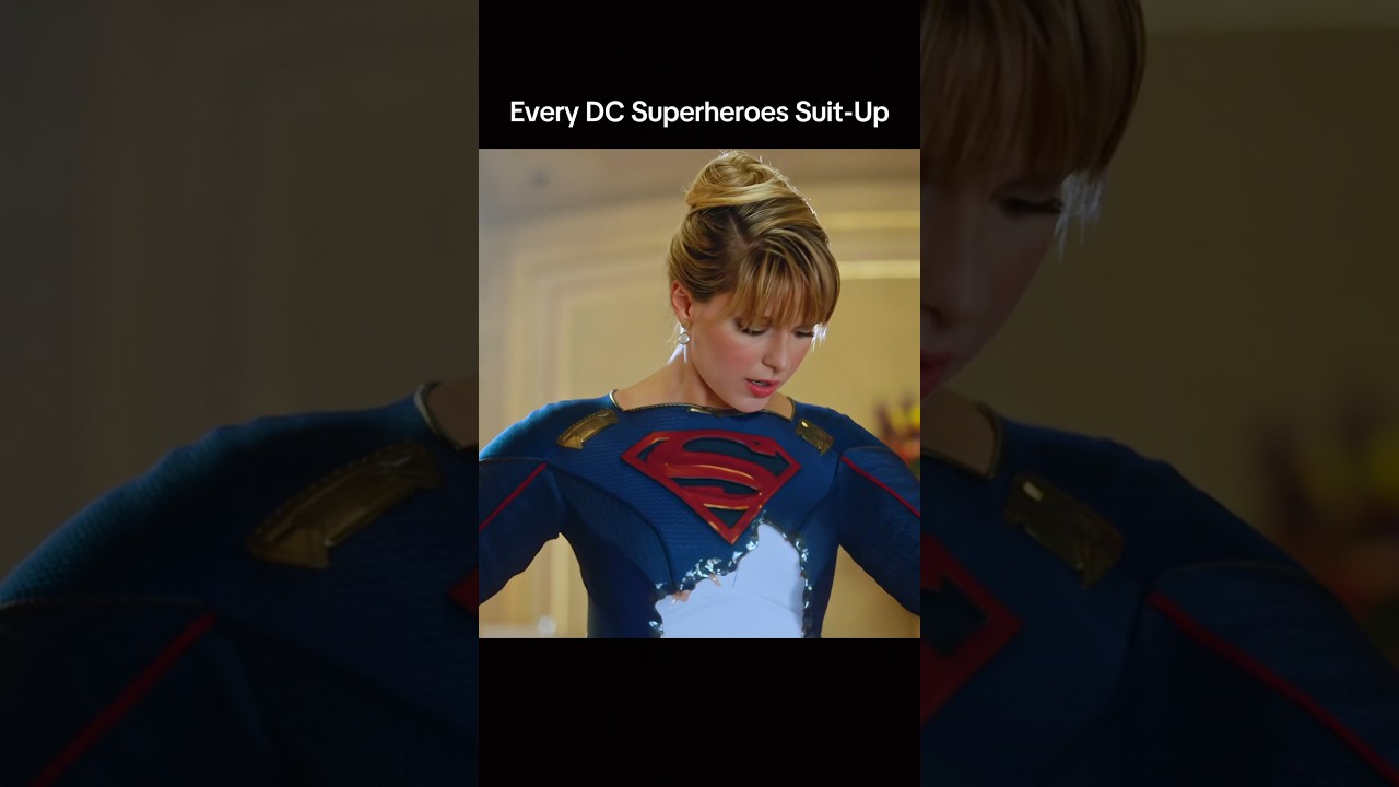 DC Superheroes Suit Up! 🦸♂️ #shorts