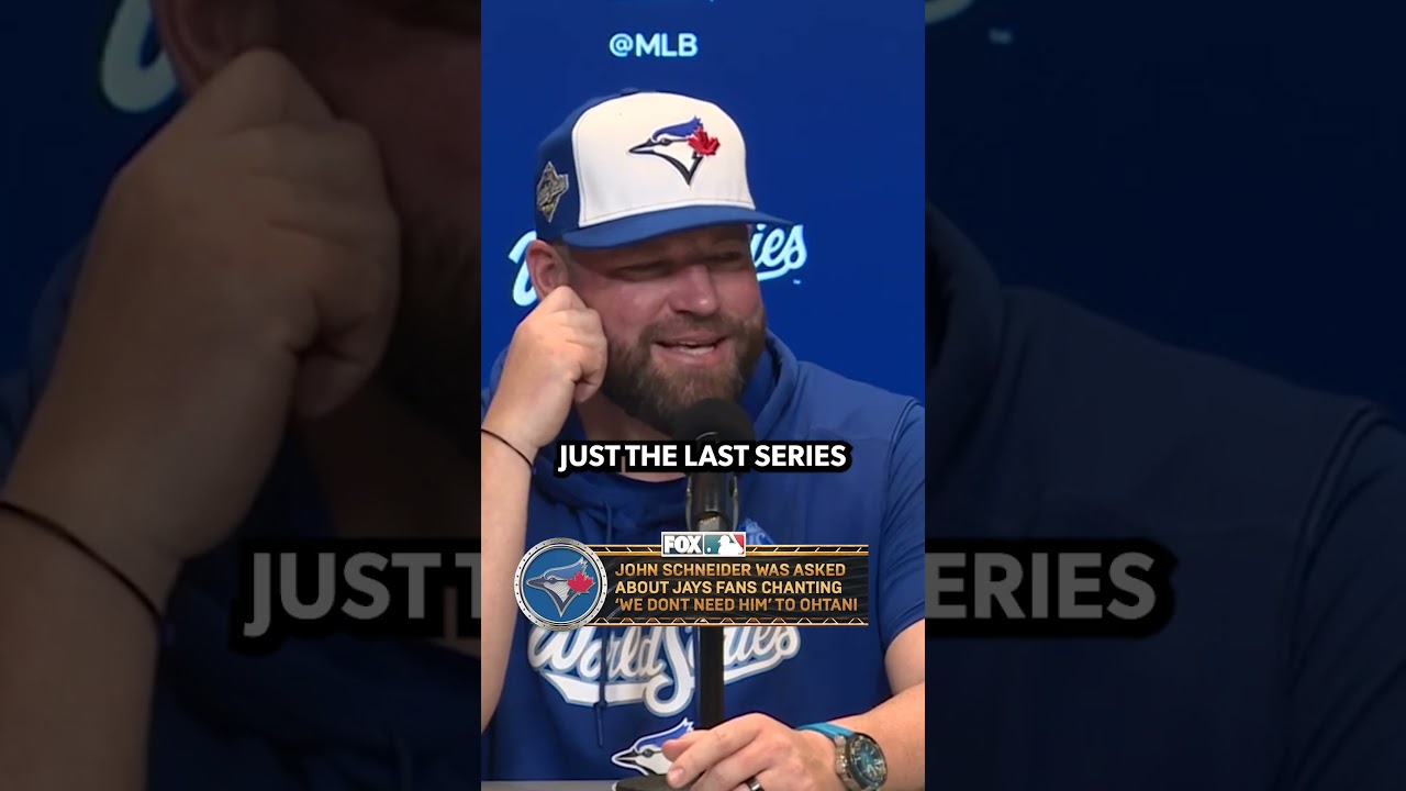 John Schneider Reacts to Shohei Ohtani Chants at the World Series ⚾