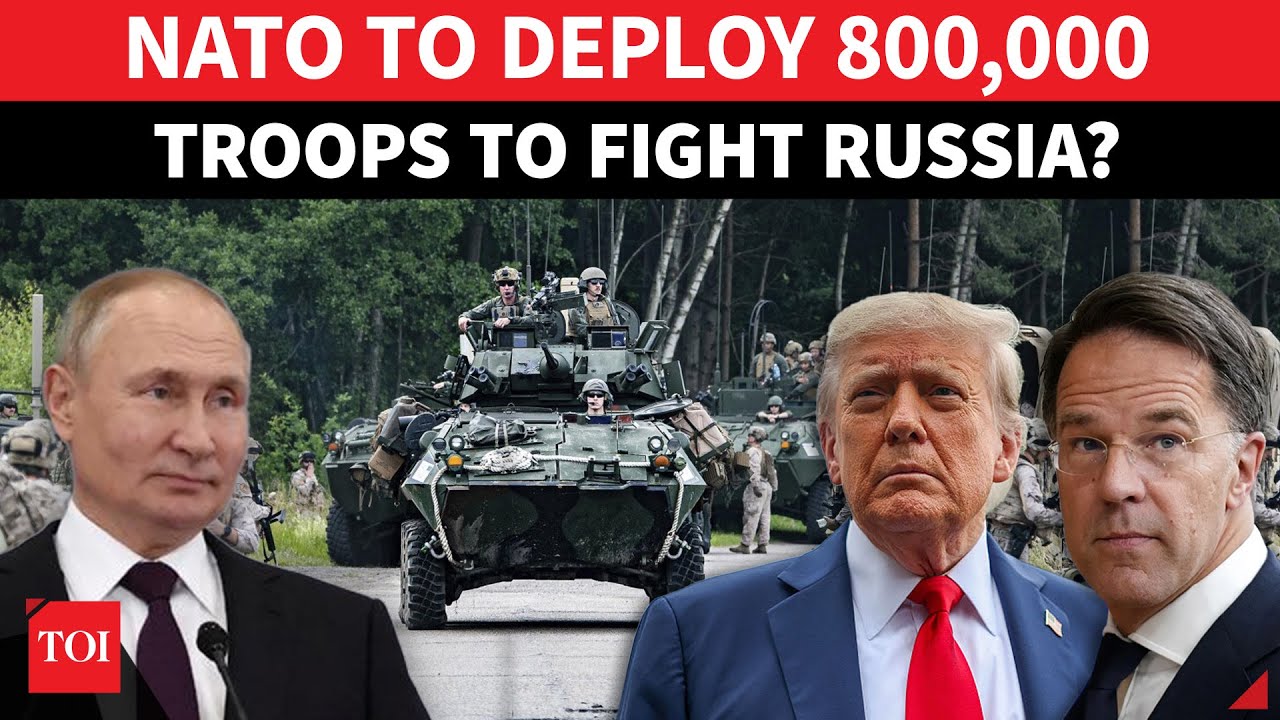 NATO Mobilizes 800,000 Troops Amid Rising Tensions with Putin 🇺🇸