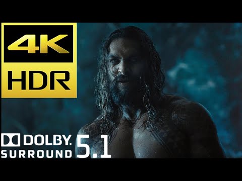 Aquaman Returns to Atlantis Scene | Zack Snyder's Justice League (2021) Movie Clip 4K HDR