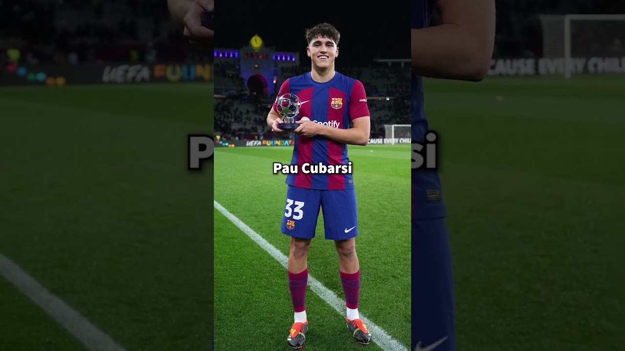17-Year-Old Pau Cubarsi Stuns the World with His Incredible Skills 😲
