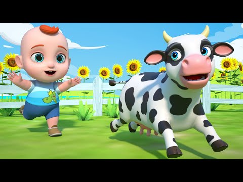 La Vaca Lola | Canción de la Granja | Canciones Infantiles | Bebe Leo en Español
