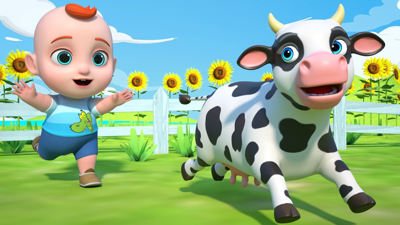 La Vaca Lola - Canción Infantil de la Granja 🐄 | Bebe Leo en Español