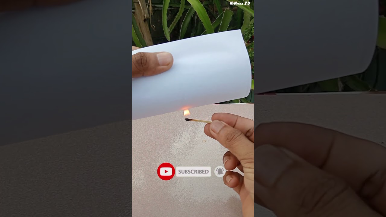 Paper vs Fire Magic Experiments 🔥🧻