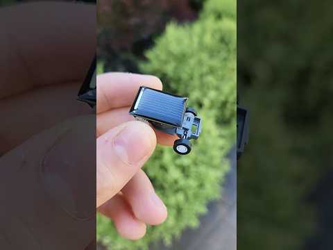 Testing SMALLEST Solar Powered Car In The WORLD #shorts #review #modelcar
