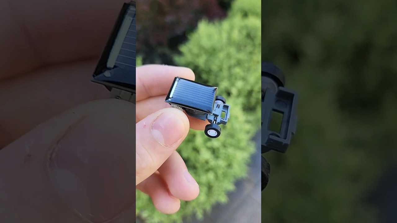 World's Smallest Solar-Powered Car π | Incredible Mini Model Review