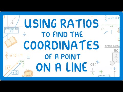 GCSE Maths - Using Ratios to Find the Coordinates of a Point On a Line (2026/27 exams)