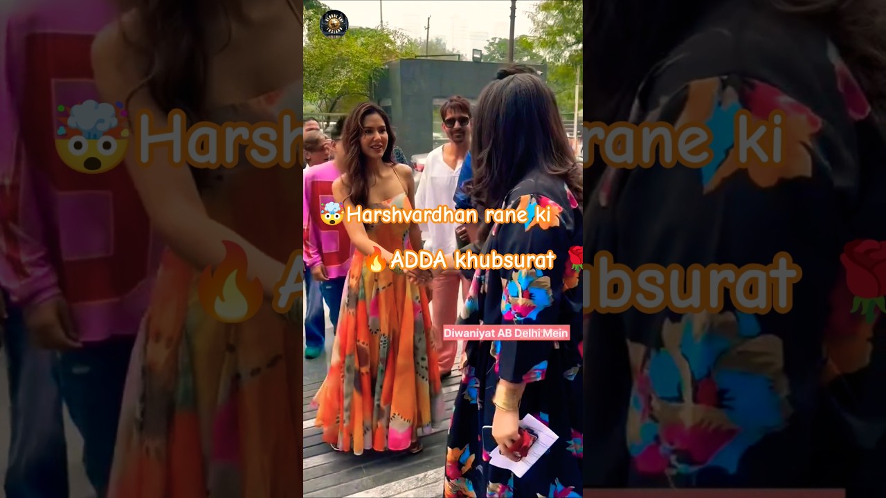 Harshvardhan Rane & Sonam Bajwa's Deewaniyat Tour Hits Delhi! ❤️ Are They a Real-Life Couple? 😍