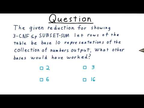 Other Bases Quiz - Georgia Tech - Computability, Complexity, Theory: Complexity