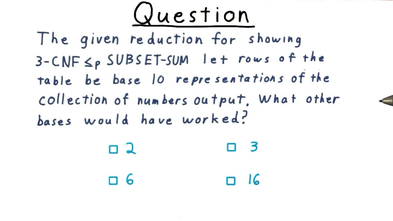 Test Your Knowledge: Other Bases Quiz for Computability & Complexity π