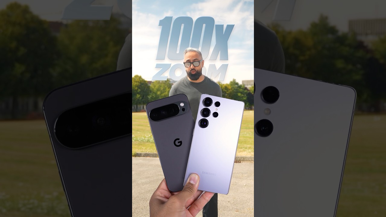 Pixel 10 Pro XL vs Galaxy S25 Ultra: 100x Zoom 📸