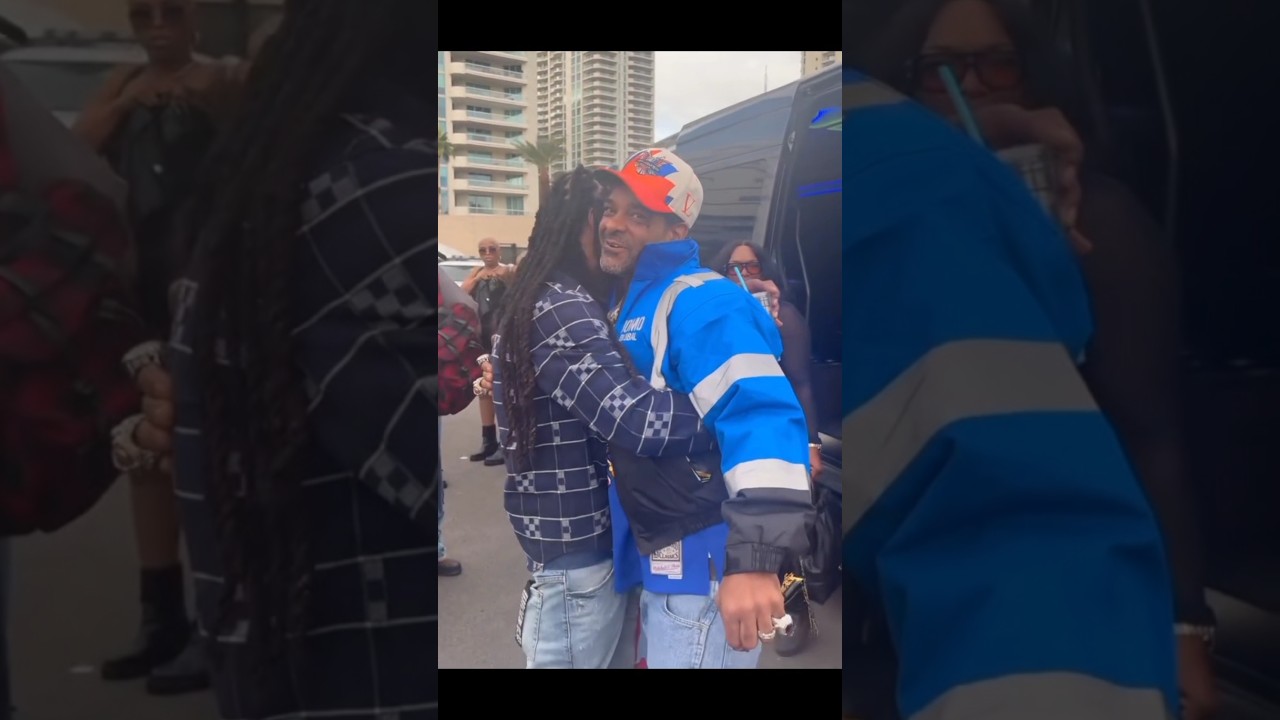 JIM JONES BUMPS INTO BG FROM CASH MONEY......