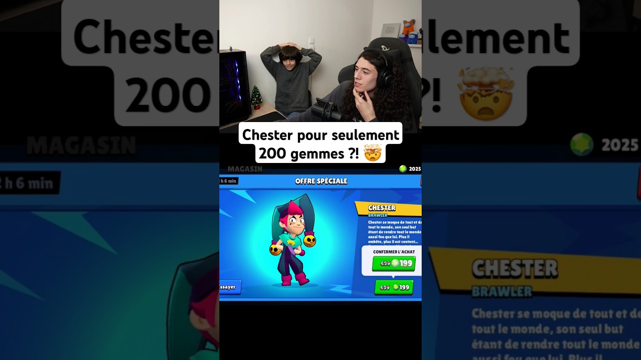 Chester pour 200 gemmes ! 😱