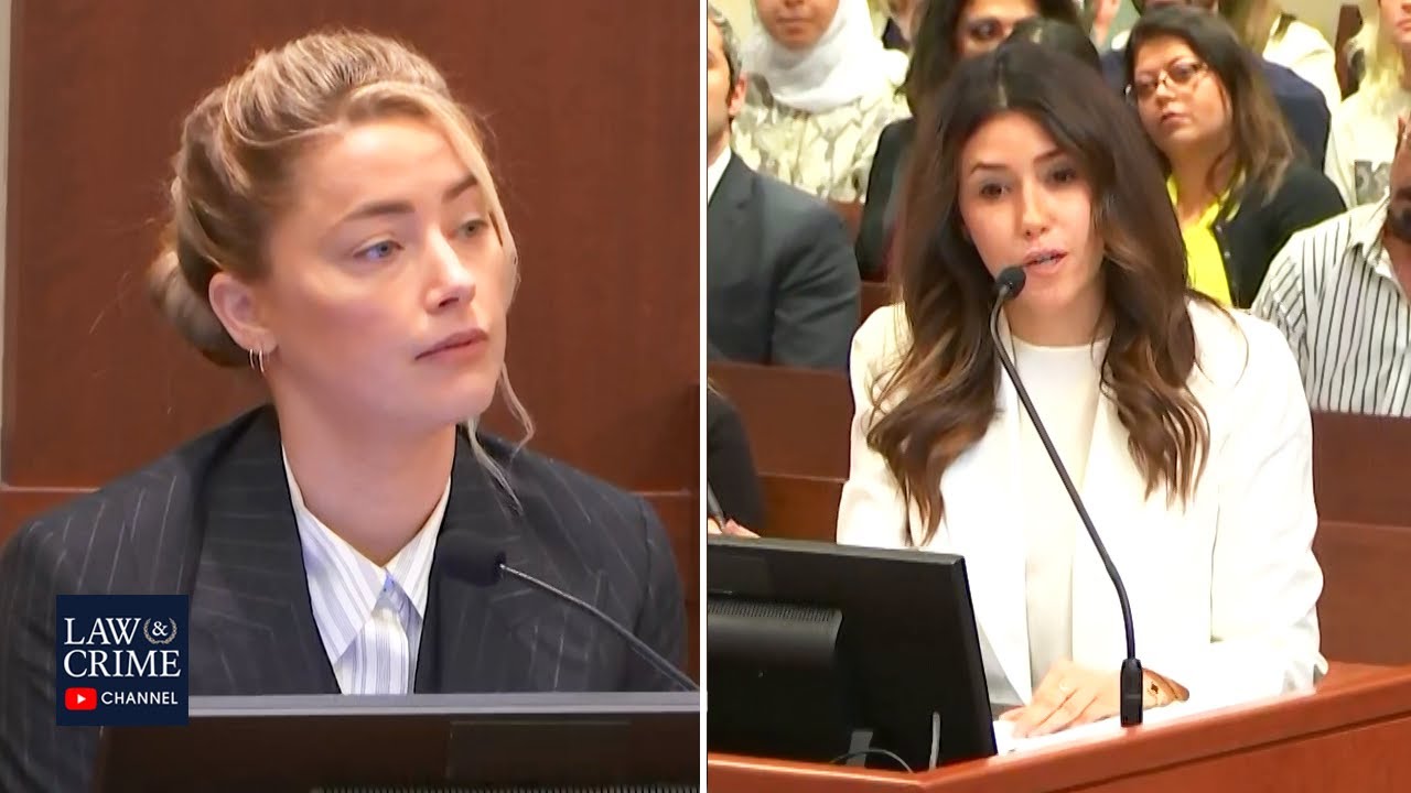 Amber Heard Cross-Examined by Depp's Lawyer | Day 17
