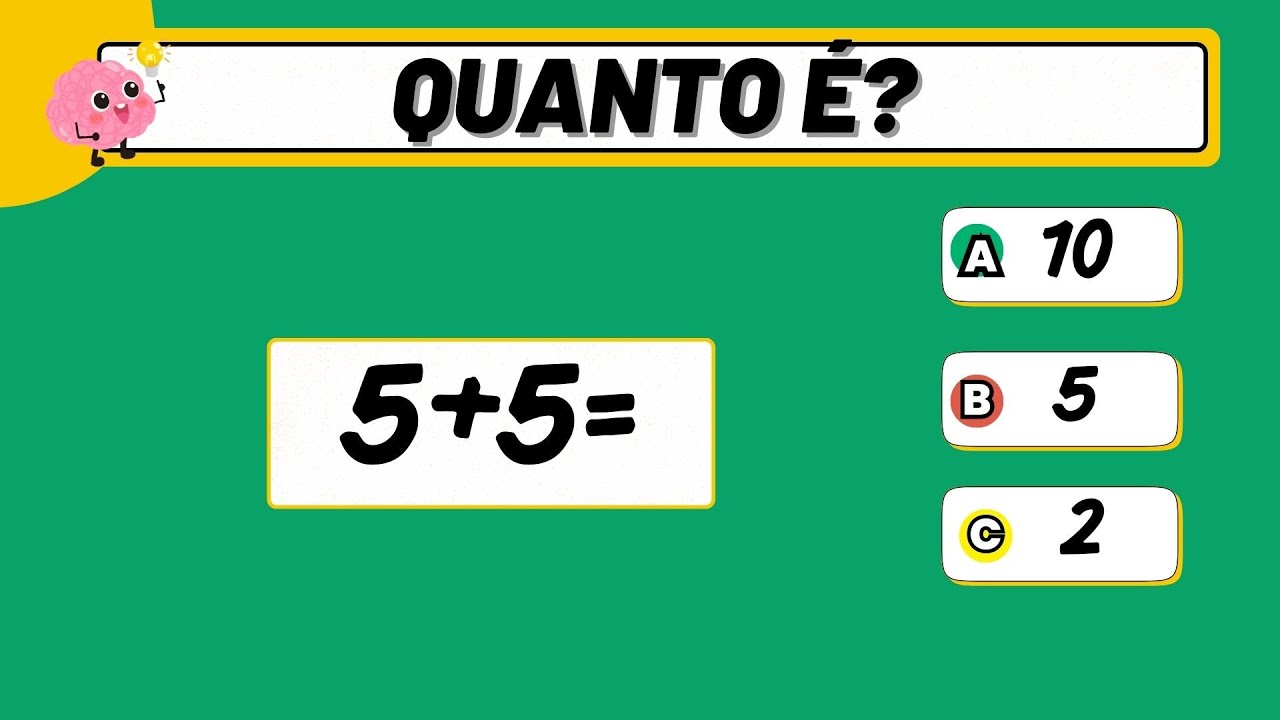 Desafie-se com Nosso Quiz de Matemática: Soma e Subtração! 🧠