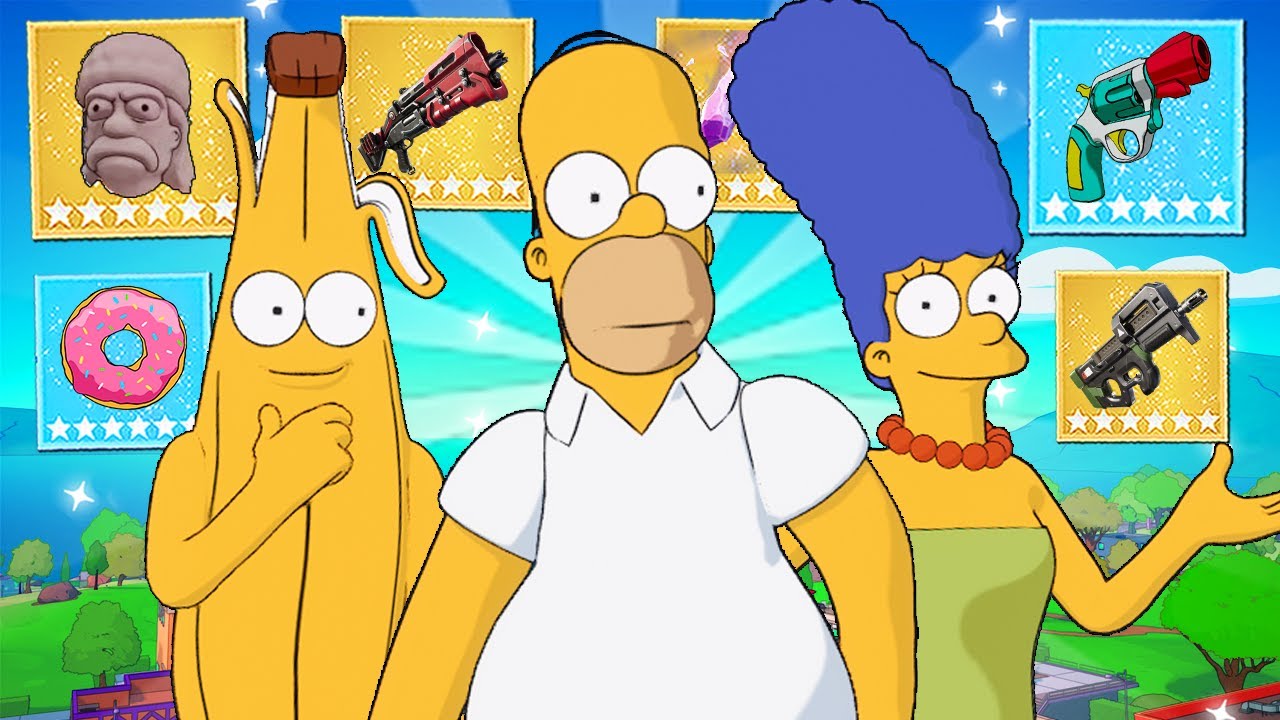 🔥 Fortnite Simpsons Update: New Map, Mythics & Bosses Revealed!