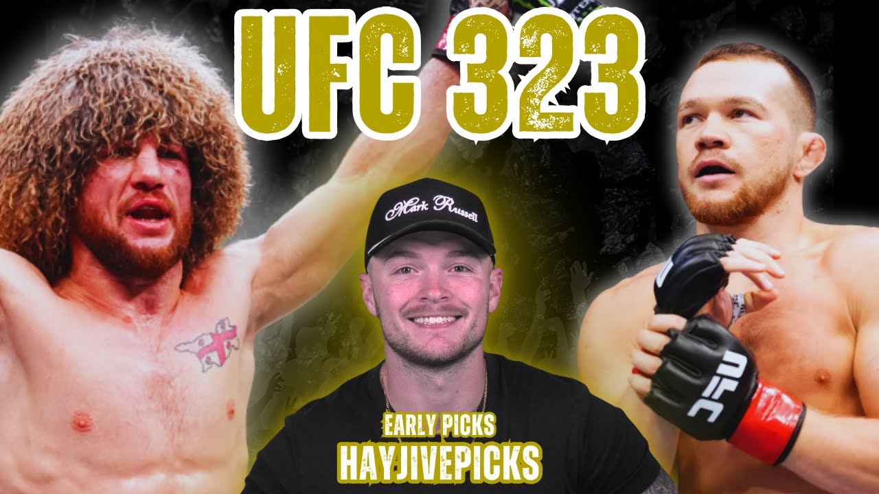 UFC 323 Dvalishvili vs. Yan 2 Full Card Picks 🥊