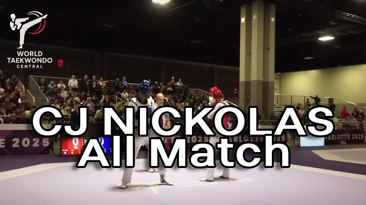 CJ Nickolas -80KG | World Taekwondo Grand Prix Challenge Full Fight Compilation