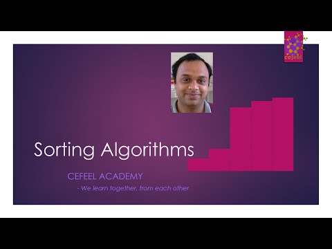 Introduction to Sorting Algorithms - Selection, Bubble, Insertion, Merge, Heapsort