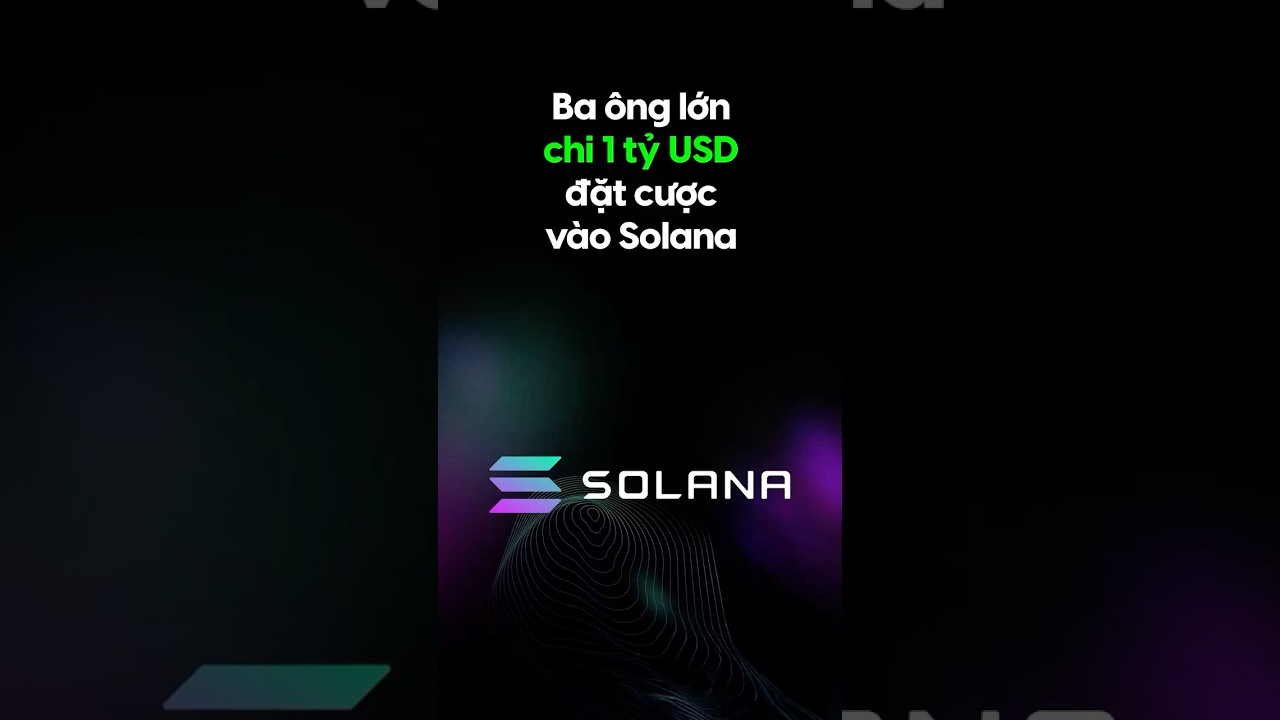 Big Investors Bet $1B on Solana 🚀