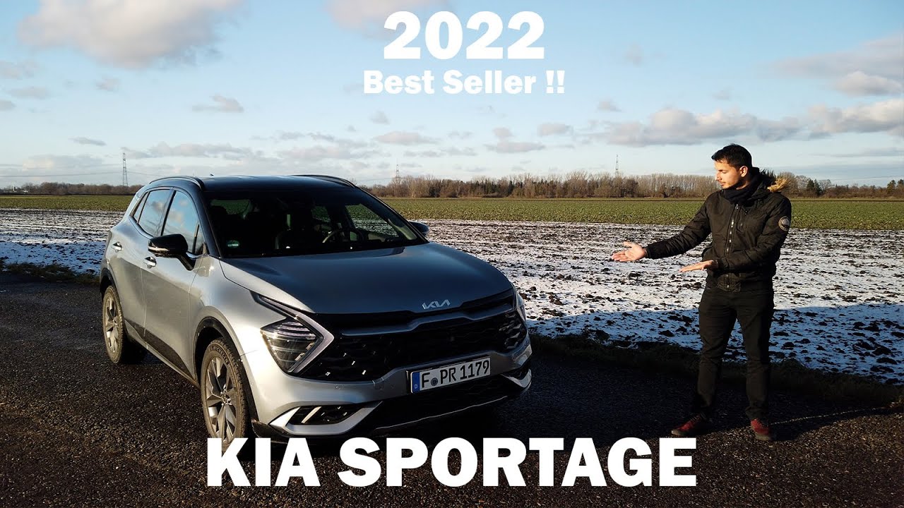 Nouveau Kia SPORTAGE 2022 -2024 - Le Best Seller de la marque devient Moderne & Hybride