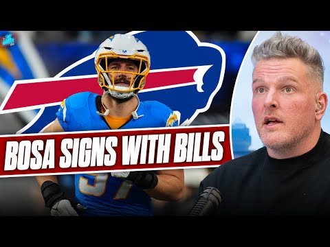 Joey Bosa Signs 1 Year Deal With The Bills, Upsets Mama Bear Bosa?! | Pat McAfee Show