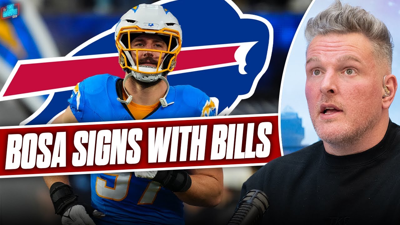 Joey Bosa Signs Surprise 1-Year Deal with Bills 🏈 | Pat McAfee Show Highlights