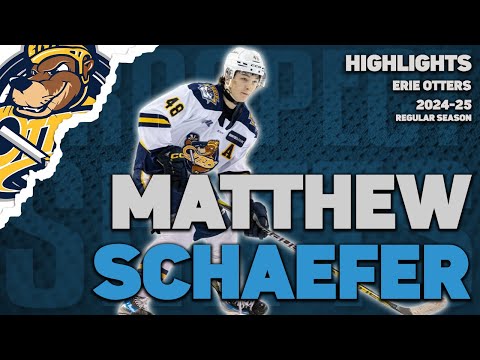 Matthew Schaefer | 2024-25 Highlights | Erie Otters