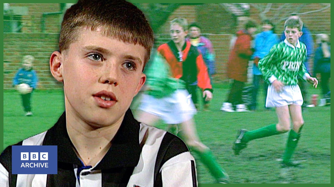 1995: Young Michael Carrick's Dream of Becoming a Football Star ⚽ | Classic BBC Archive