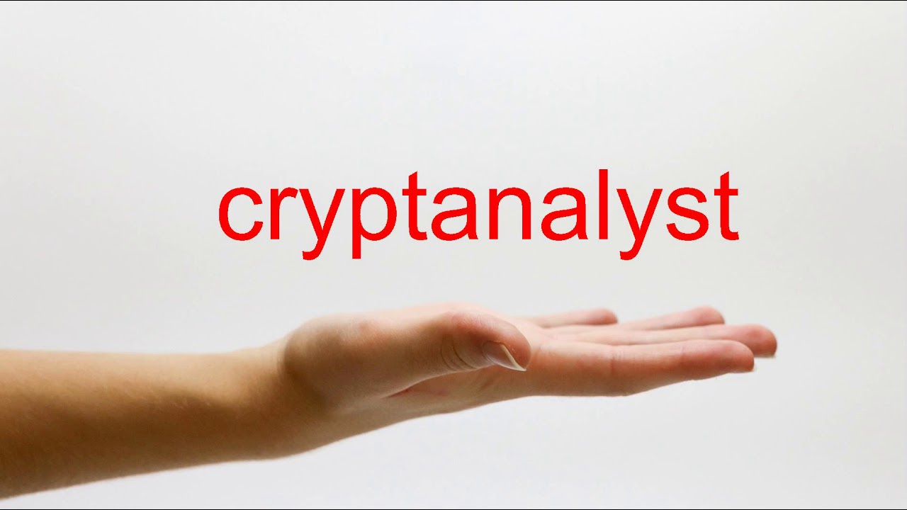 How to Pronounce 'Cryptanalyst' in American English π